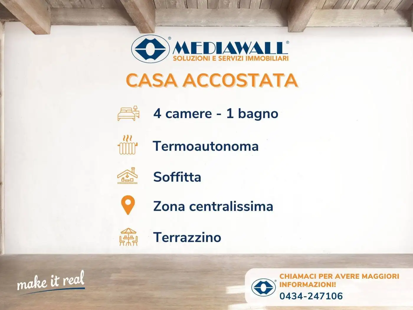 Villa a schiera 5 locali, buono stato, Centro, Barcis - foto 2