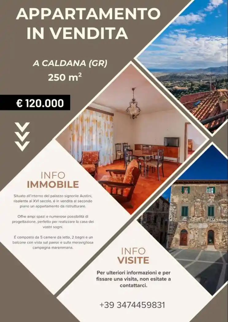 Palazzo - Edificio in vendita a Gavorrano