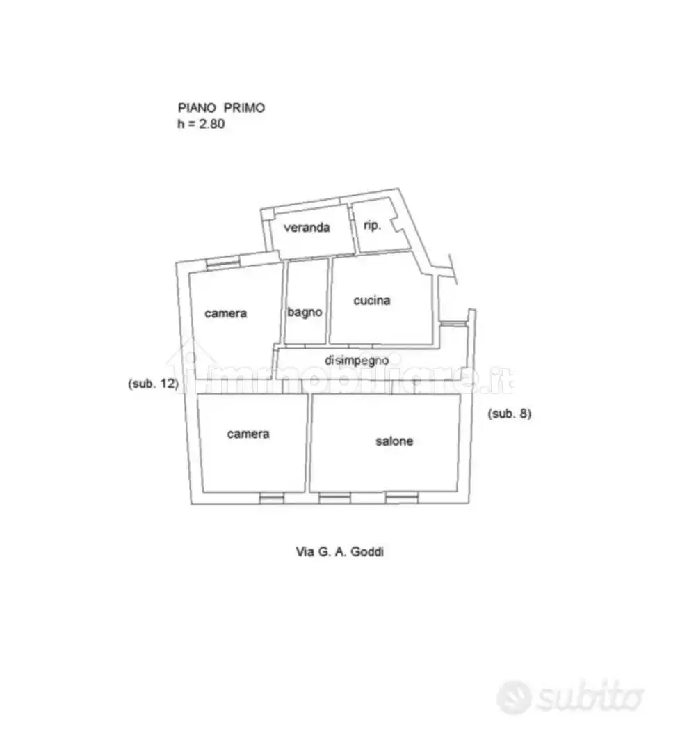 Appartamento in vendita a Oliena