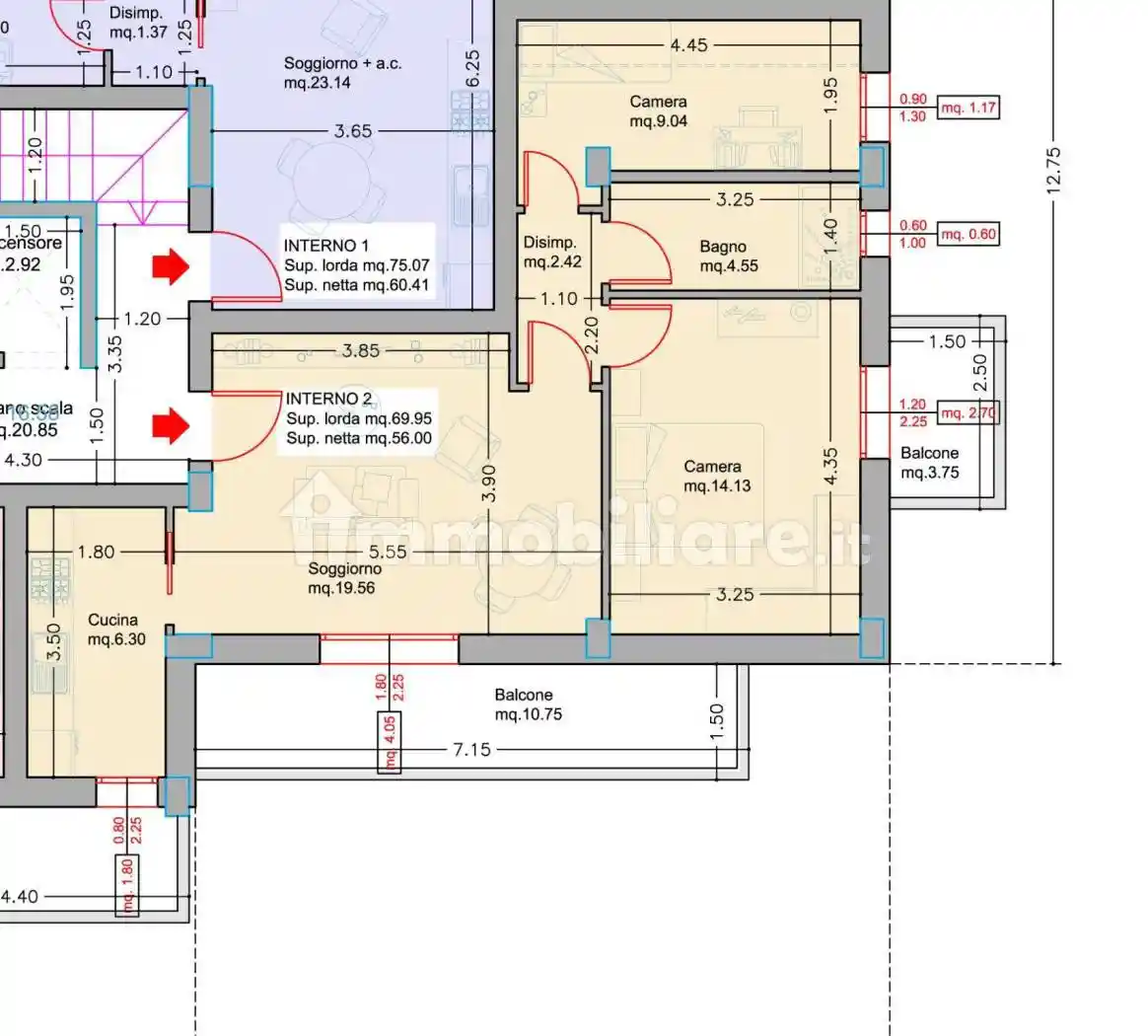 Trilocale via Celommi, Villa Rosa, Martinsicuro - foto 2