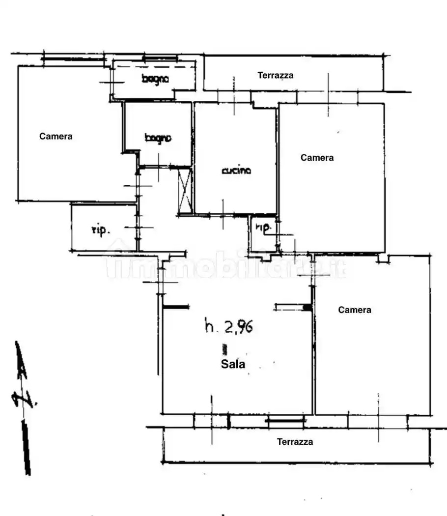Appartamento in vendita a Grosseto