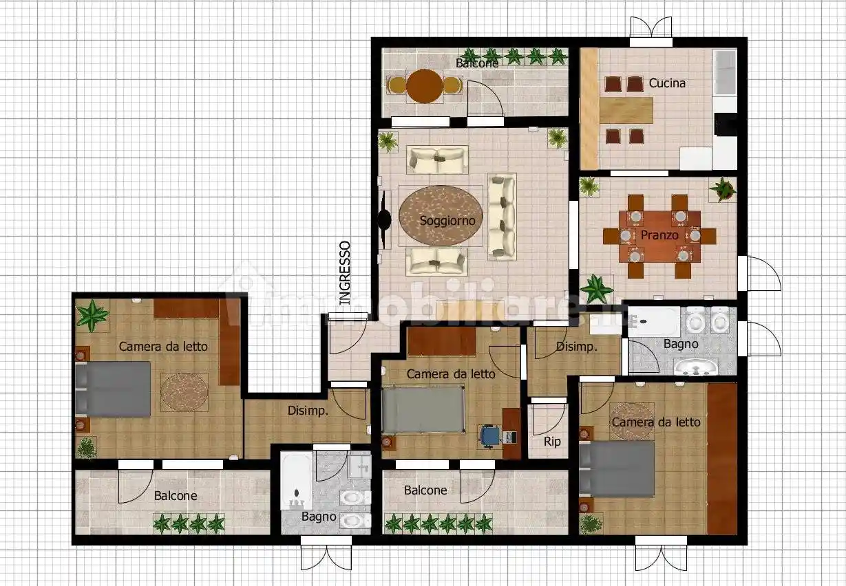 Appartamento in vendita a Langhirano