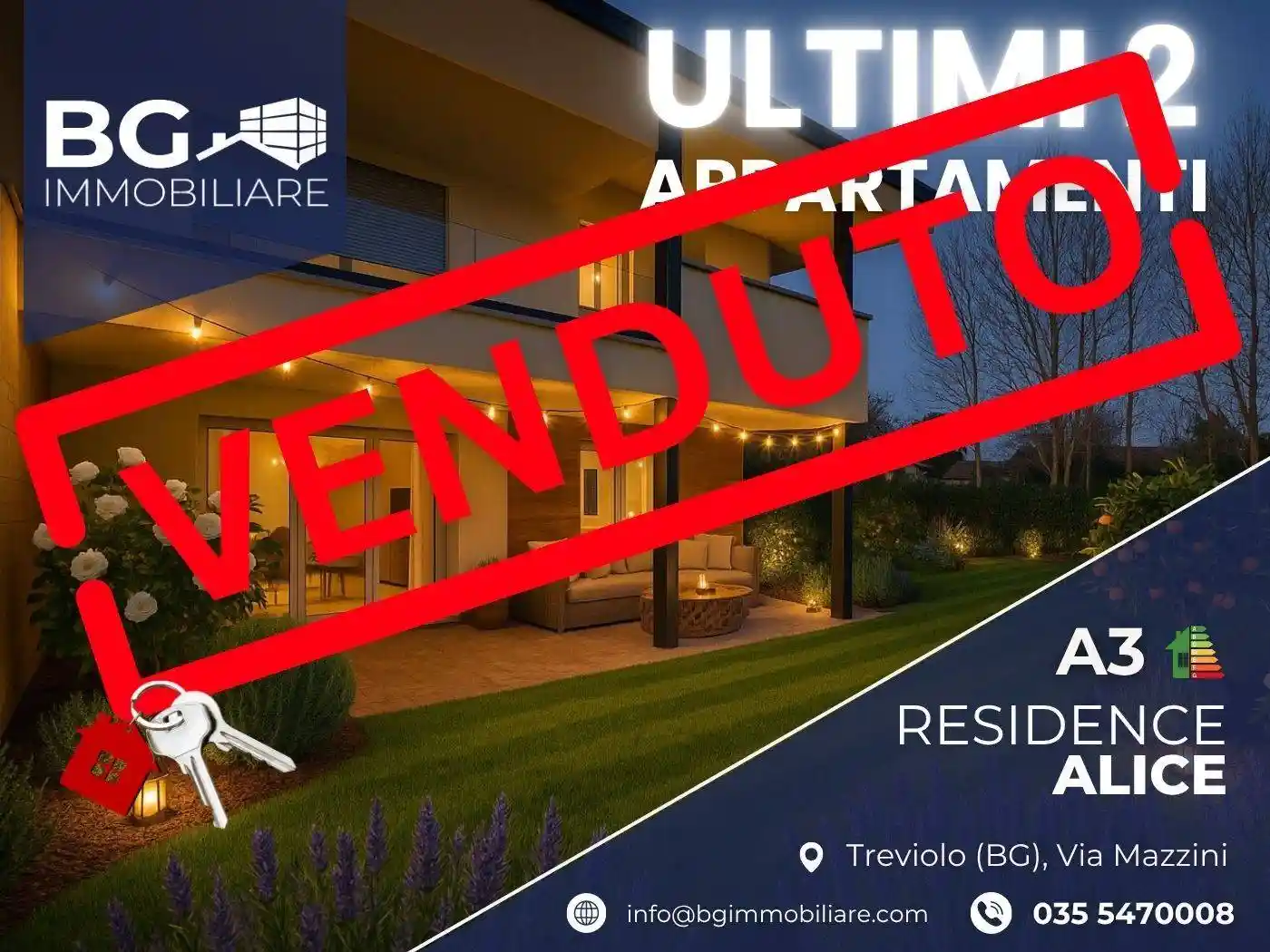 Appartamento in vendita a Curno