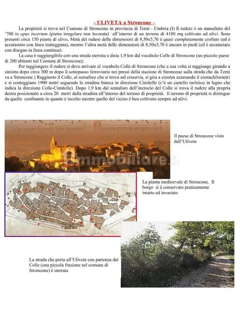 Rustico - Casale in vendita a Stroncone