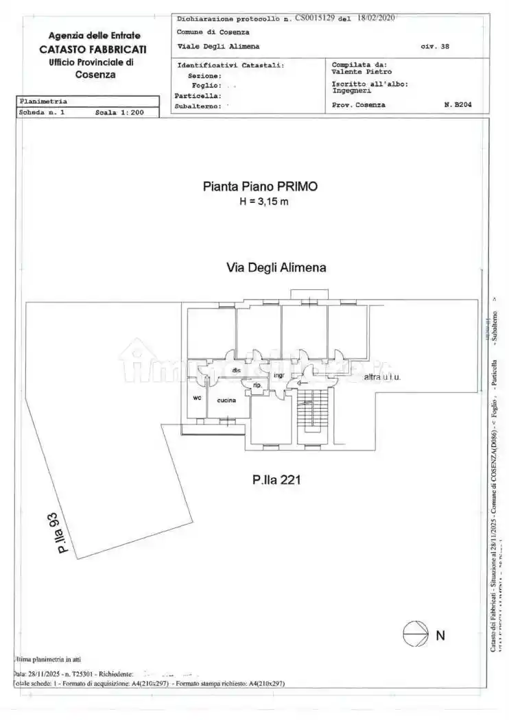 Appartamento via Alimena 38, Centro, Cosenza - foto 2