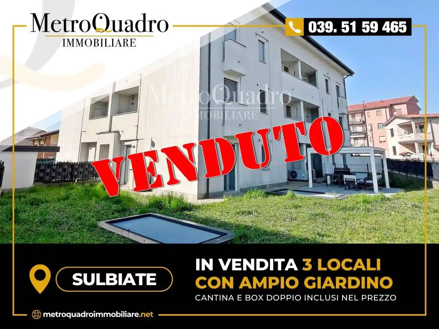 Appartamento in vendita a Sulbiate