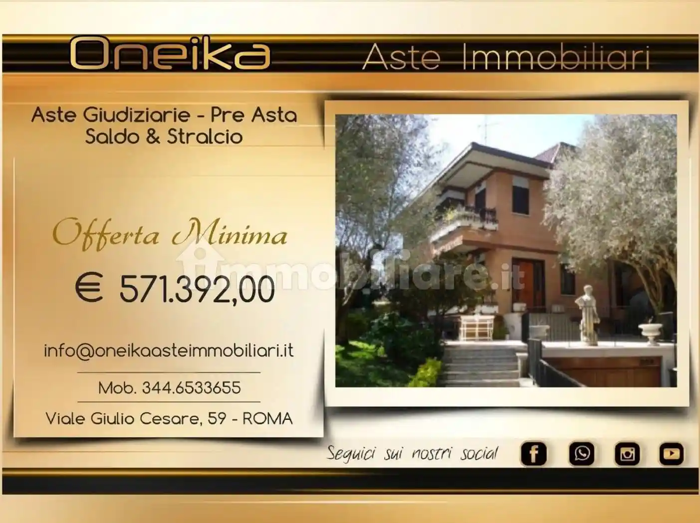 Villa in vendita a Roma