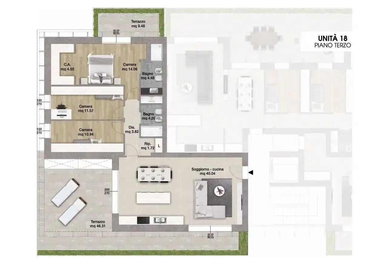 Attico - Mansarda in vendita a Rimini