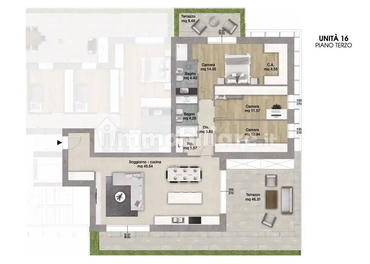 Attico - Mansarda in vendita a Rimini