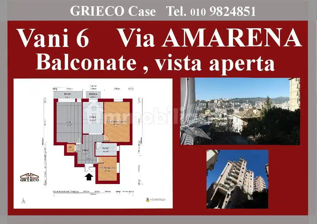 Appartamento in vendita a Genova