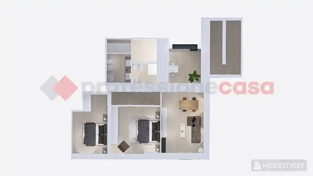 Quadrilocale via di Grecale, Porta a Terra - Padula, Livorno - foto 3