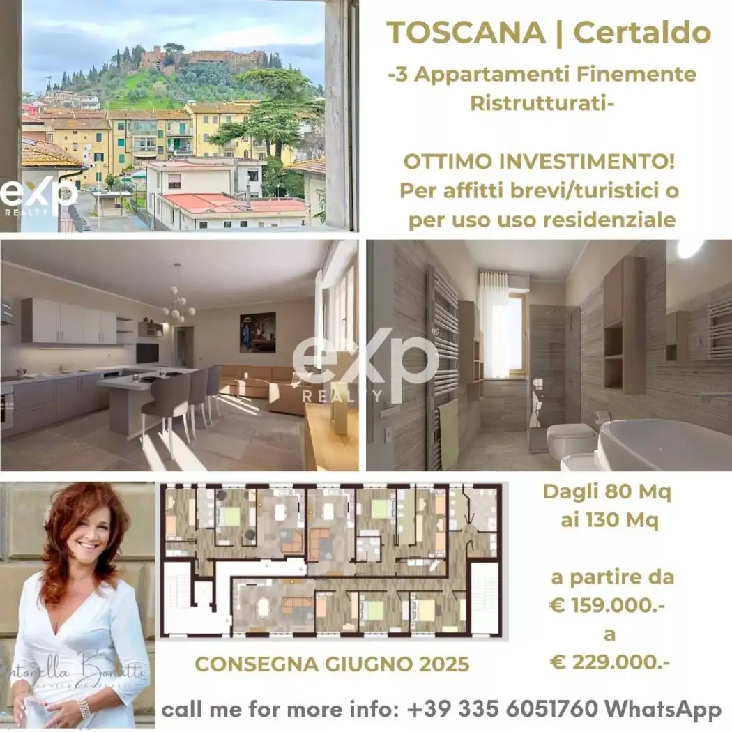 Appartamento in vendita a Certaldo