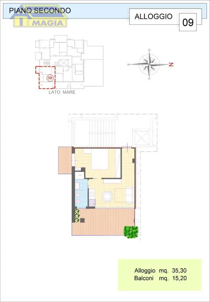 Appartamento in vendita a Alba Adriatica