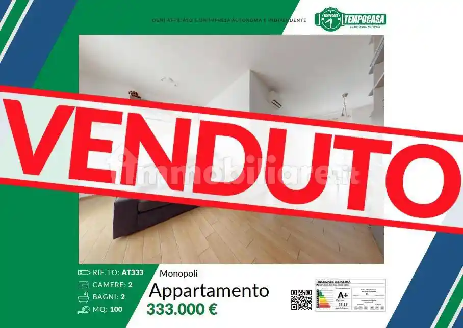 Appartamento in vendita a Monopoli