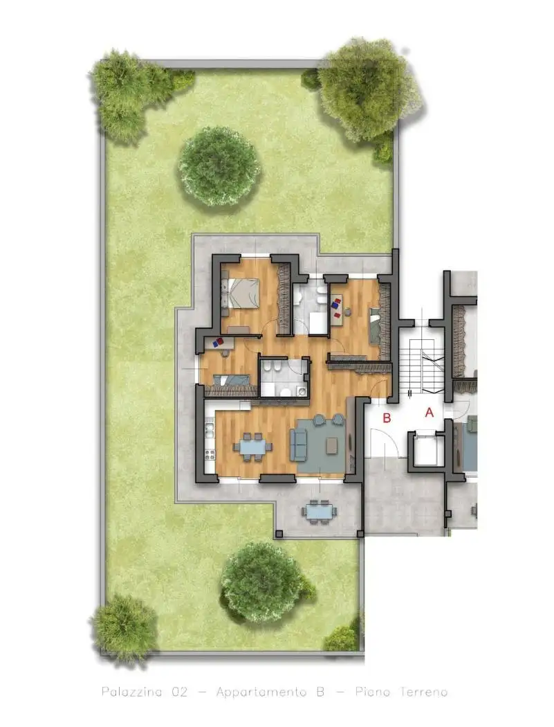 Appartamento in vendita a Locate Varesino