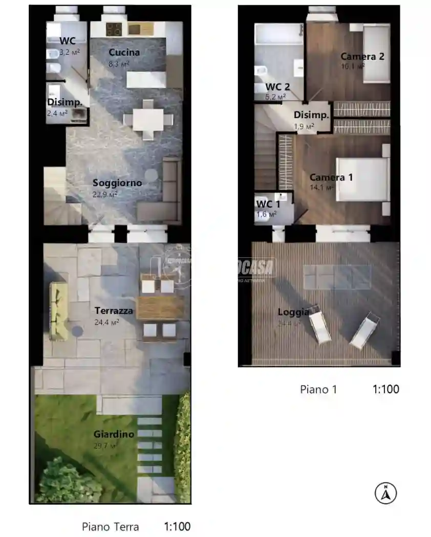 Villetta a schiera - foto 2