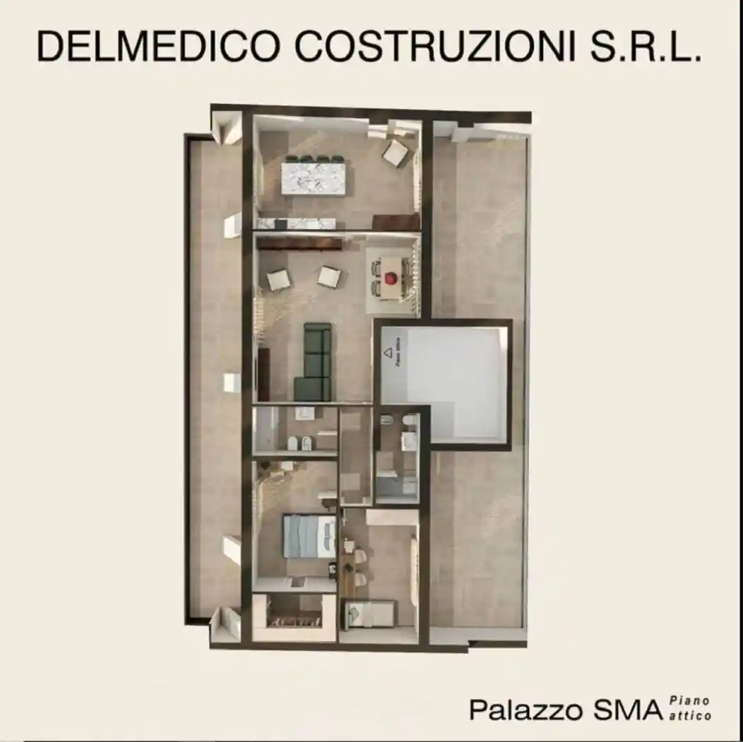 Attico - Mansarda in vendita a Triggiano