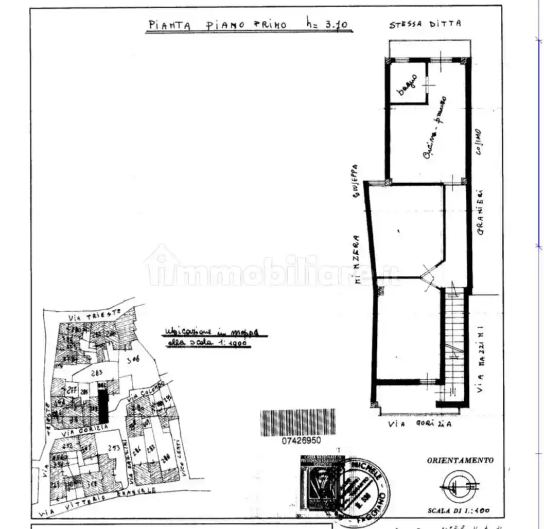 Trilocale via Giuseppe Mazzini 8, Faggiano - foto 2