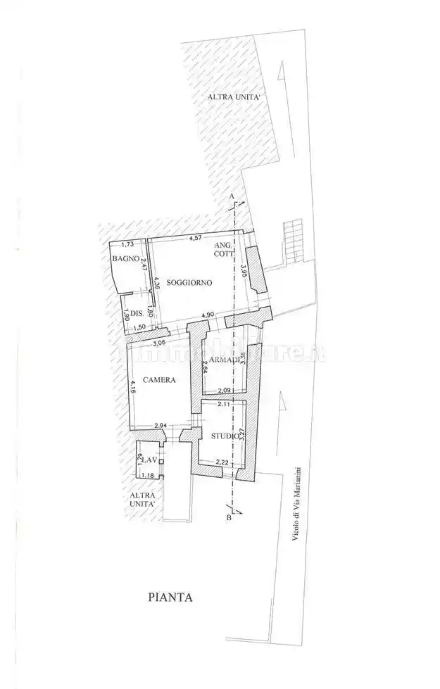 Appartamento in vendita a Buti