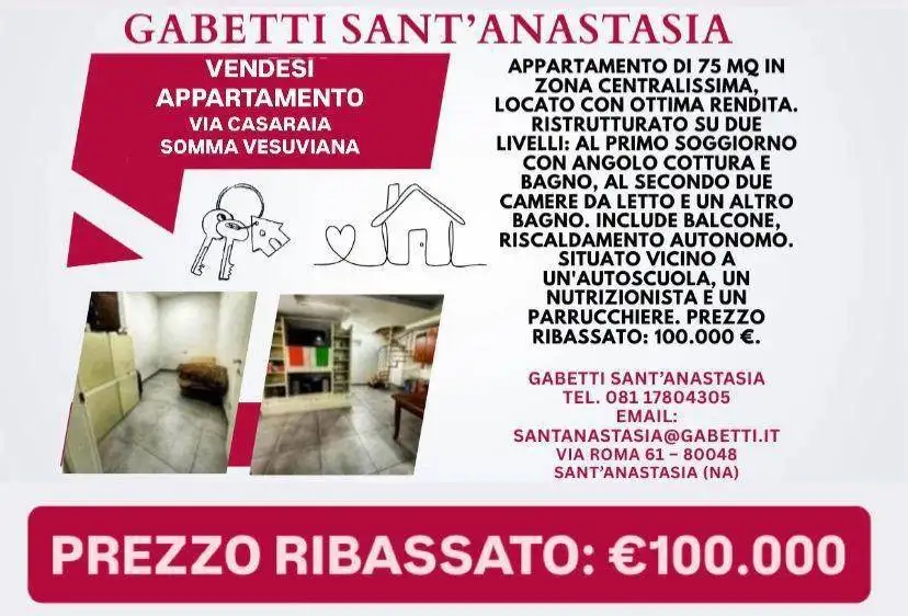 Appartamento in vendita a Somma Vesuviana