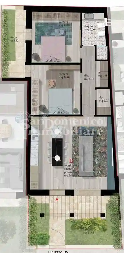 Appartamento in vendita a Cascina