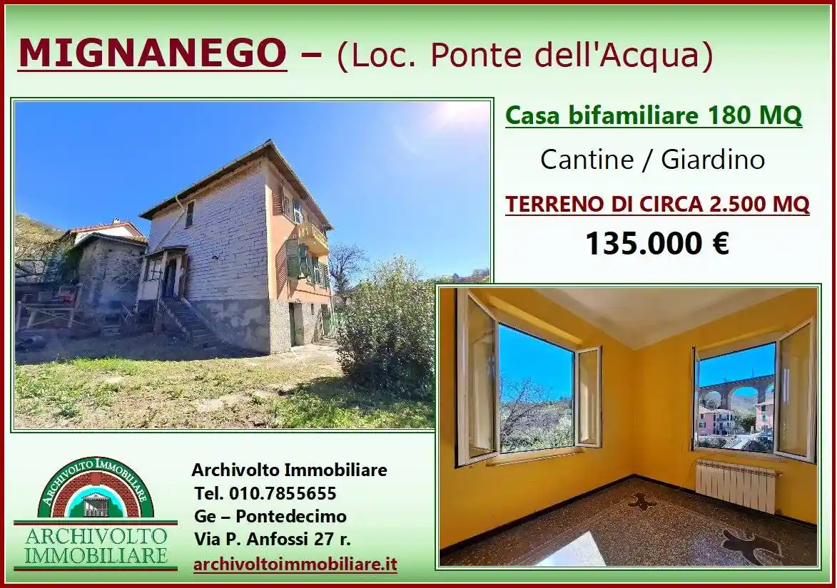 Villa in vendita a Mignanego