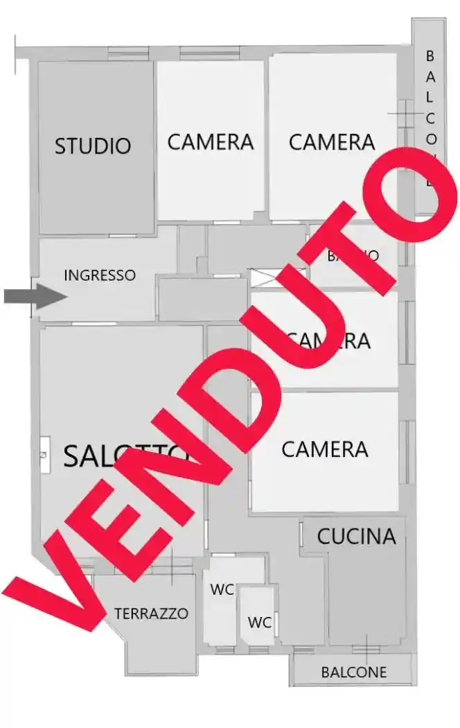 Appartamento in vendita a Roma