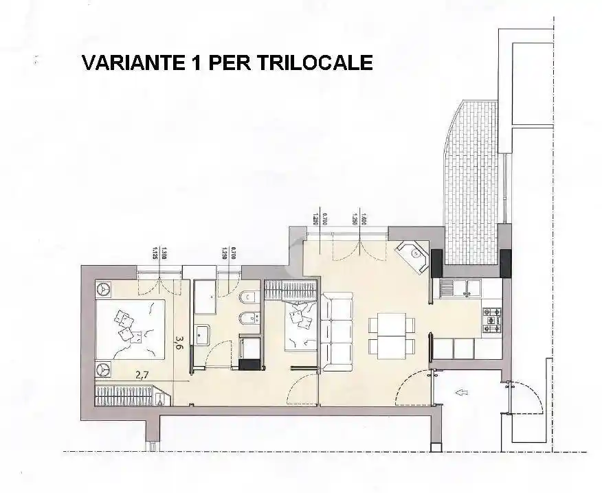 Bilocale via Moliére 1, Centro, Roccaraso - foto 4