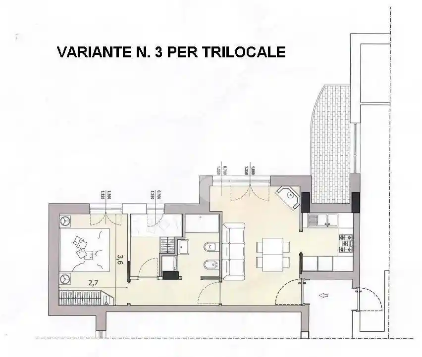 Bilocale via Moliére 1, Centro, Roccaraso - foto 5
