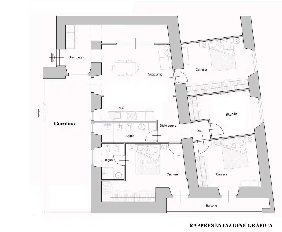 Appartamento in vendita a Roma