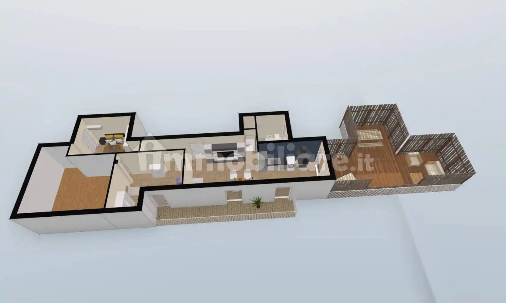 Attico - Mansarda in vendita a Roma