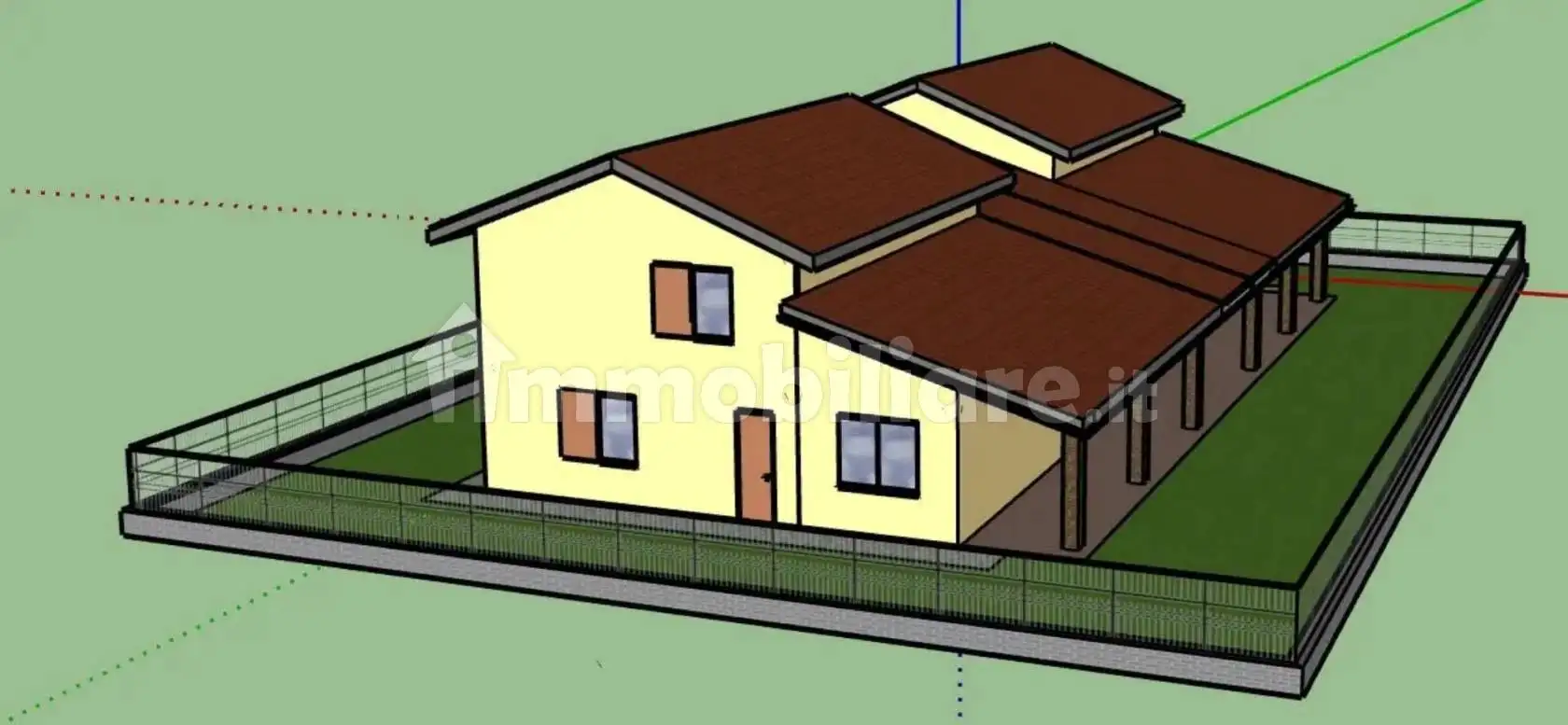 Terratetto unifamiliare via Principale, Pometo, Colli Verdi - foto 2