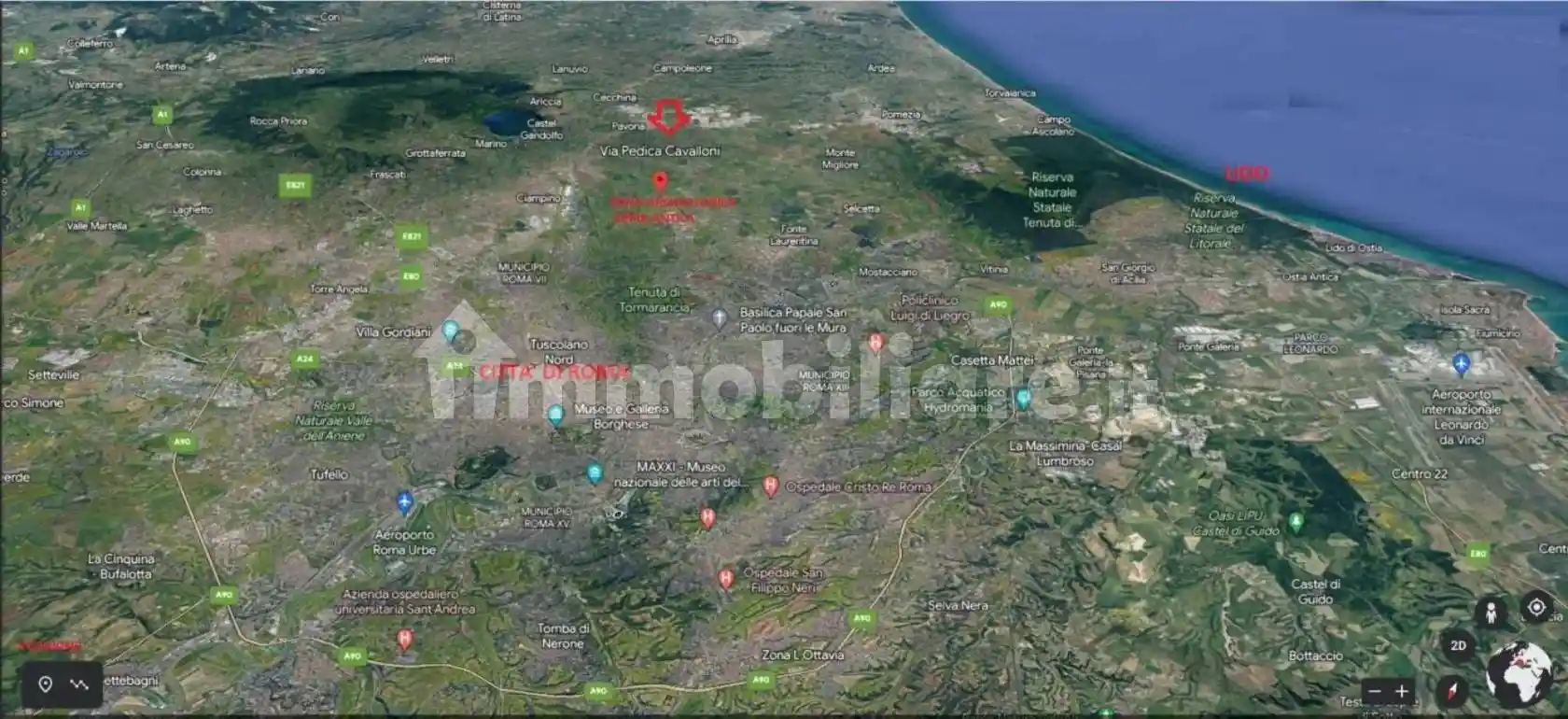 Villa unifamiliare via Pedica Cavalloni, Divino Amore, Roma - foto 3