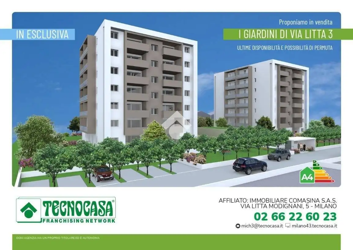 Appartamento in affitto a Milano