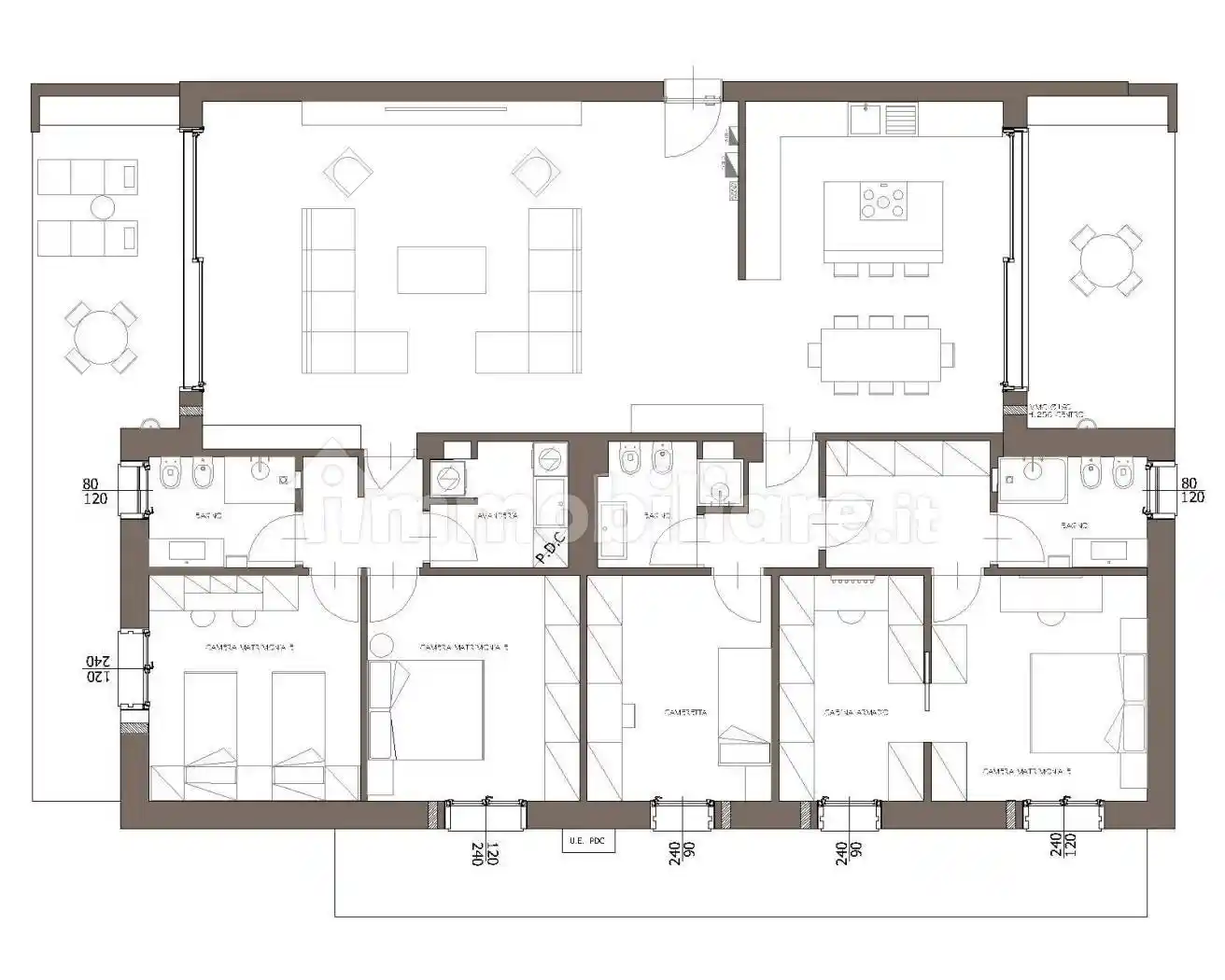 Appartamento in vendita a Curno