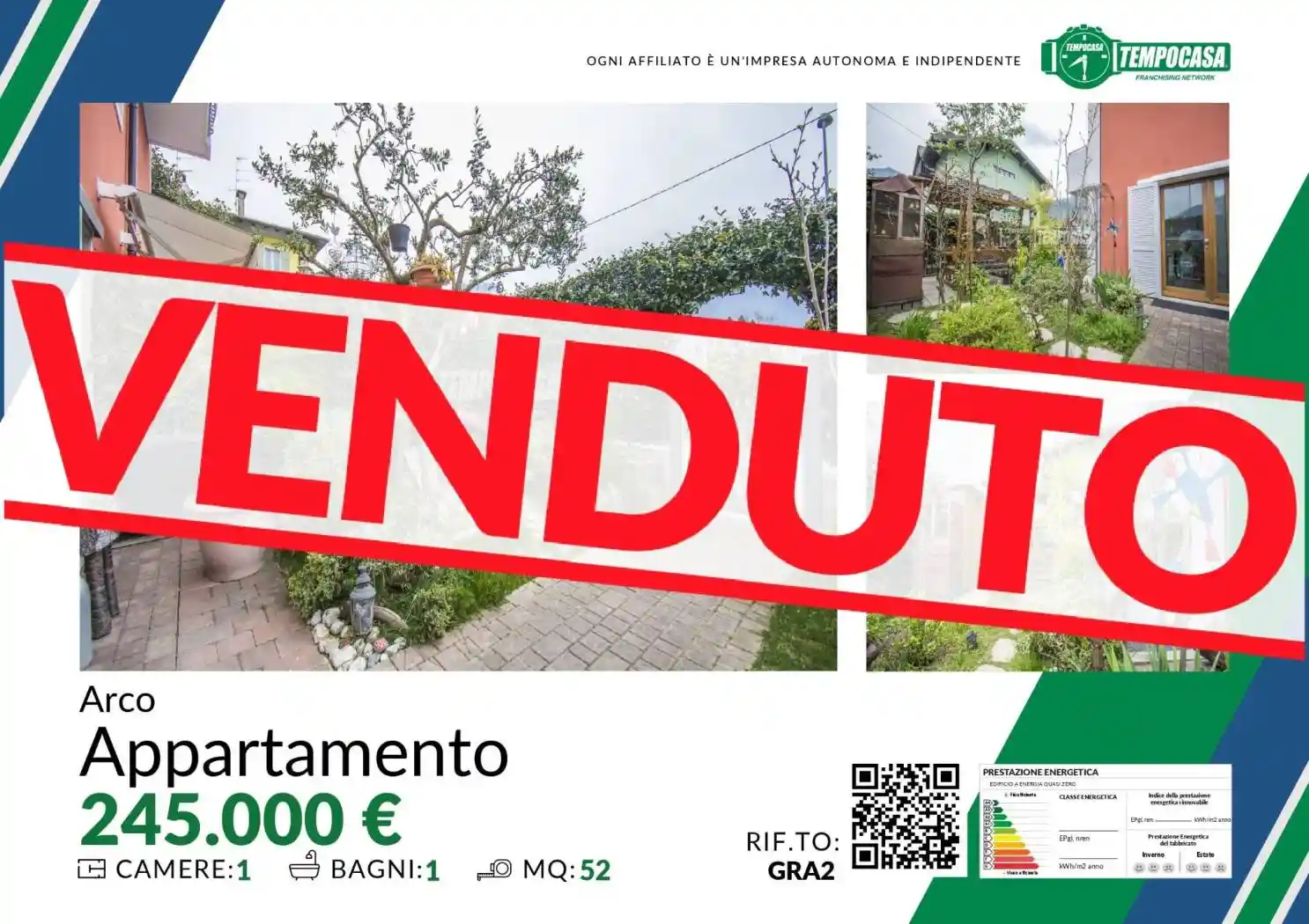 Appartamento in vendita a Arco