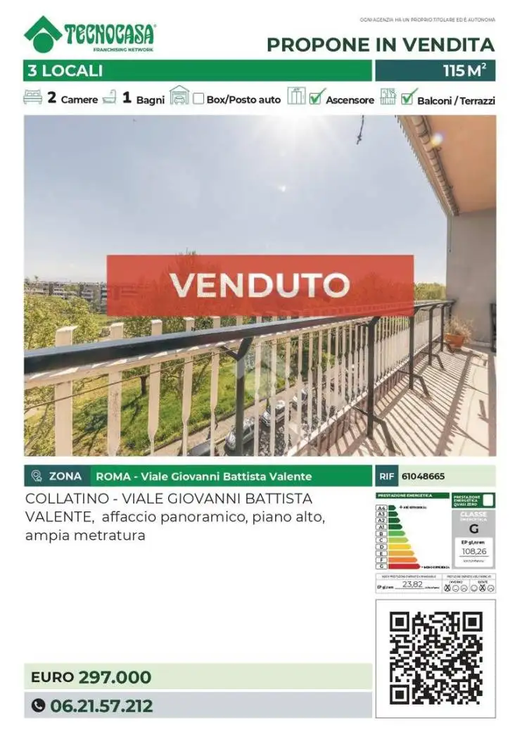 Appartamento in vendita a Roma