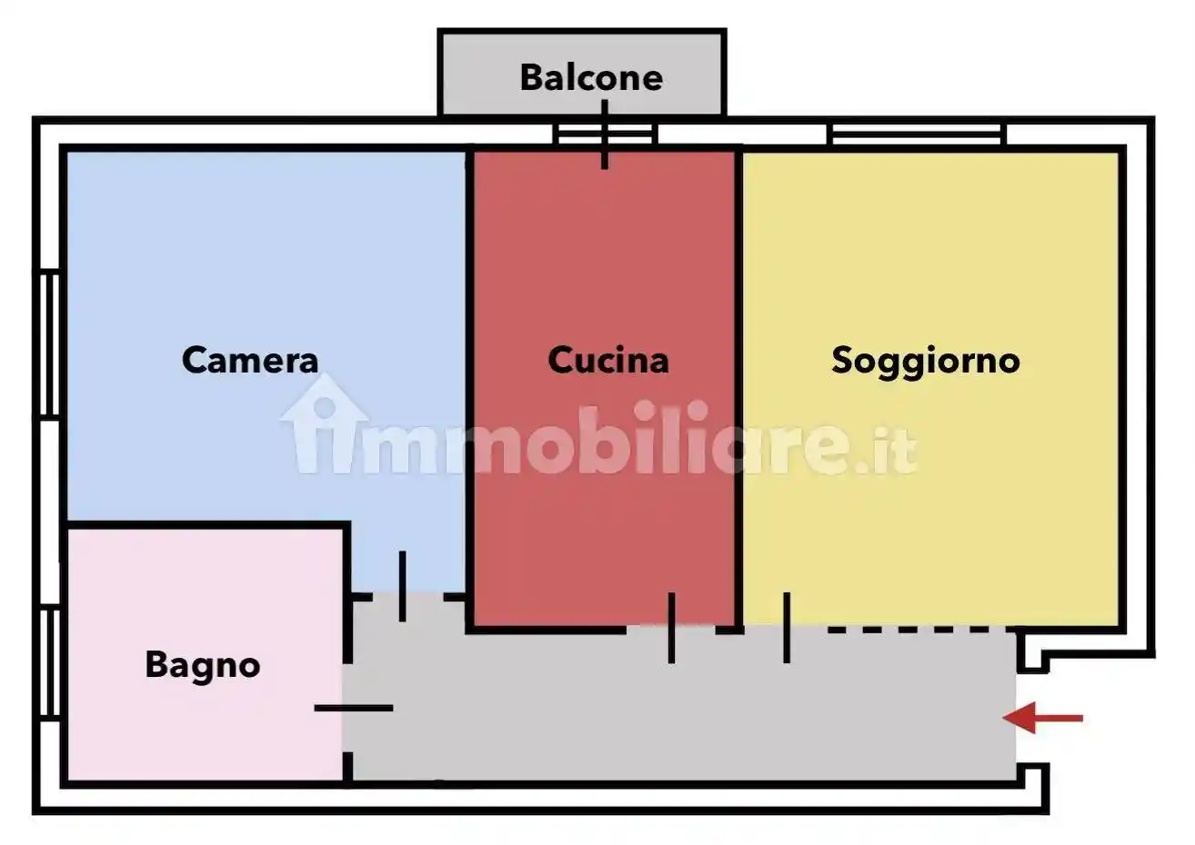 Appartamento in vendita a Siziano