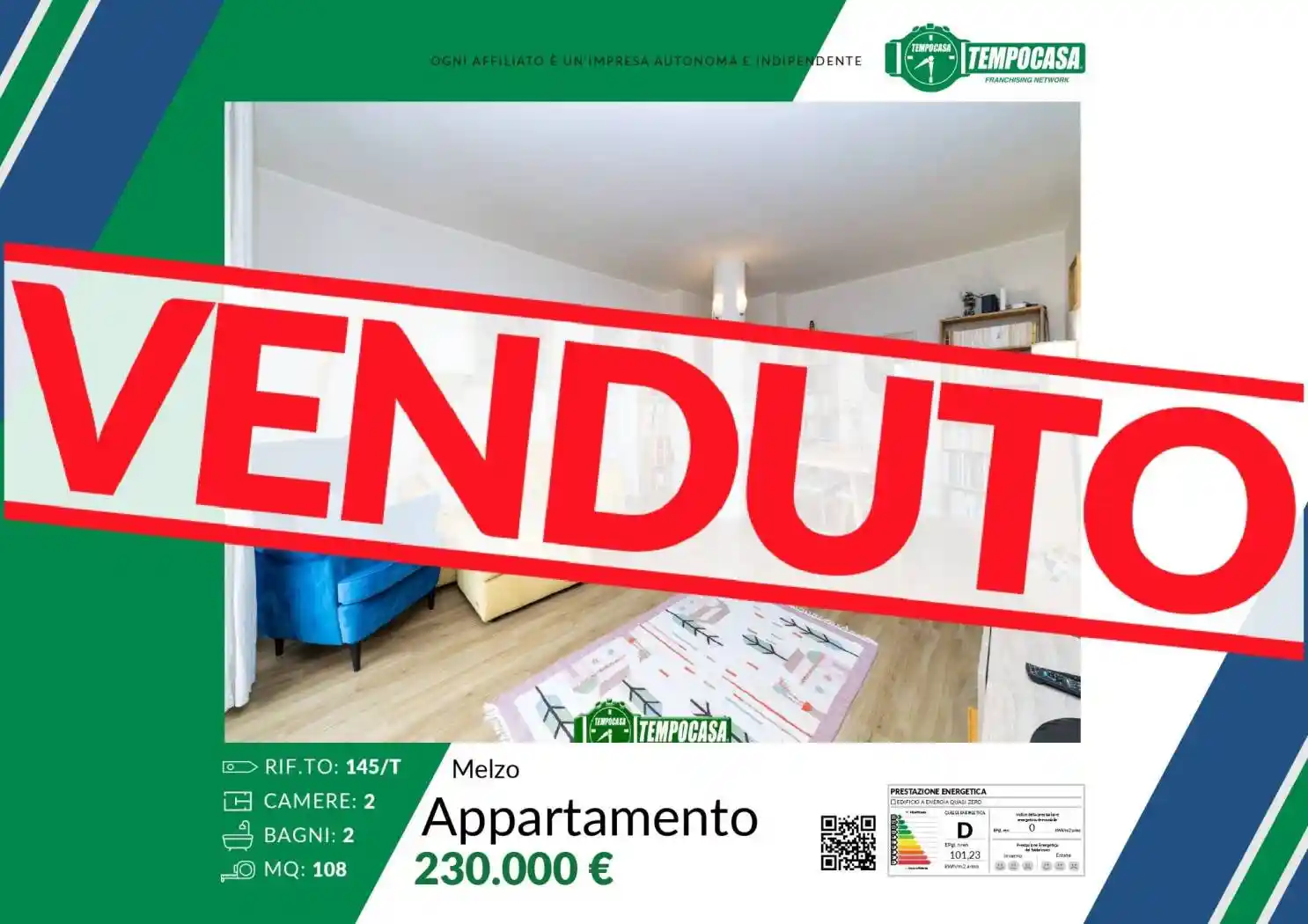 Appartamento in vendita a Melzo