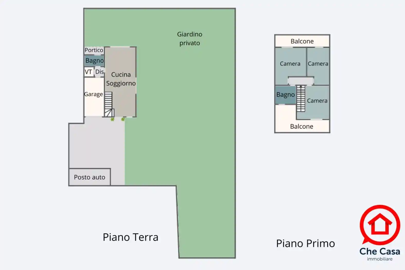 Villa a schiera via Alvaro Campana, San Giorgio - Pioppa, Cesena - foto 2