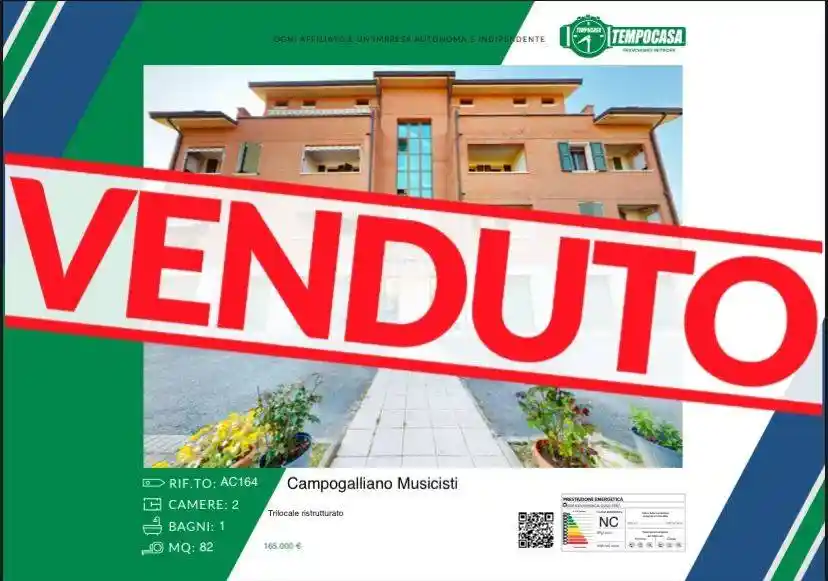 Appartamento in vendita a Campogalliano