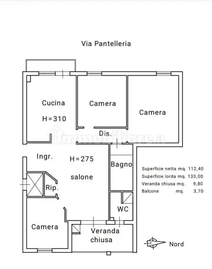Appartamento in vendita a Trapani