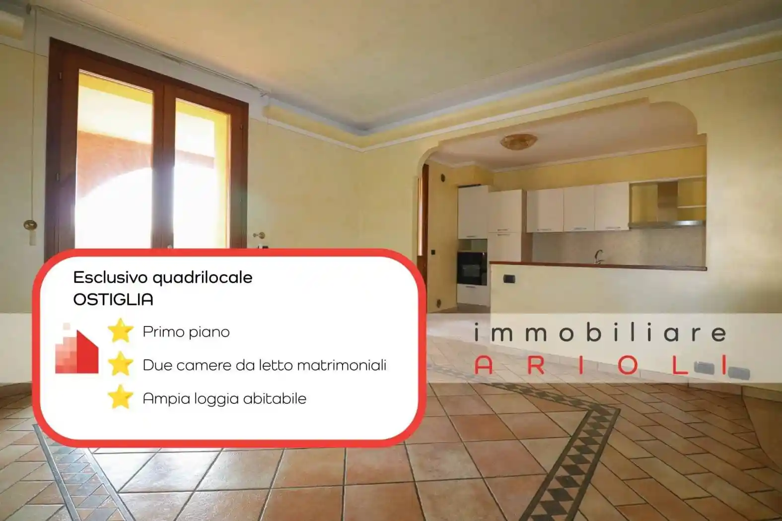 Appartamento in vendita a Ostiglia