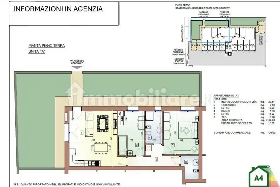 Appartamento in vendita a Rosolina