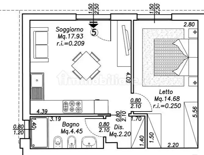 Appartamento in vendita a Ravenna