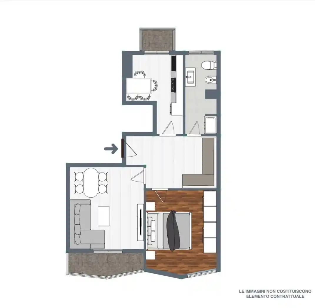 Appartamento in vendita a Melegnano