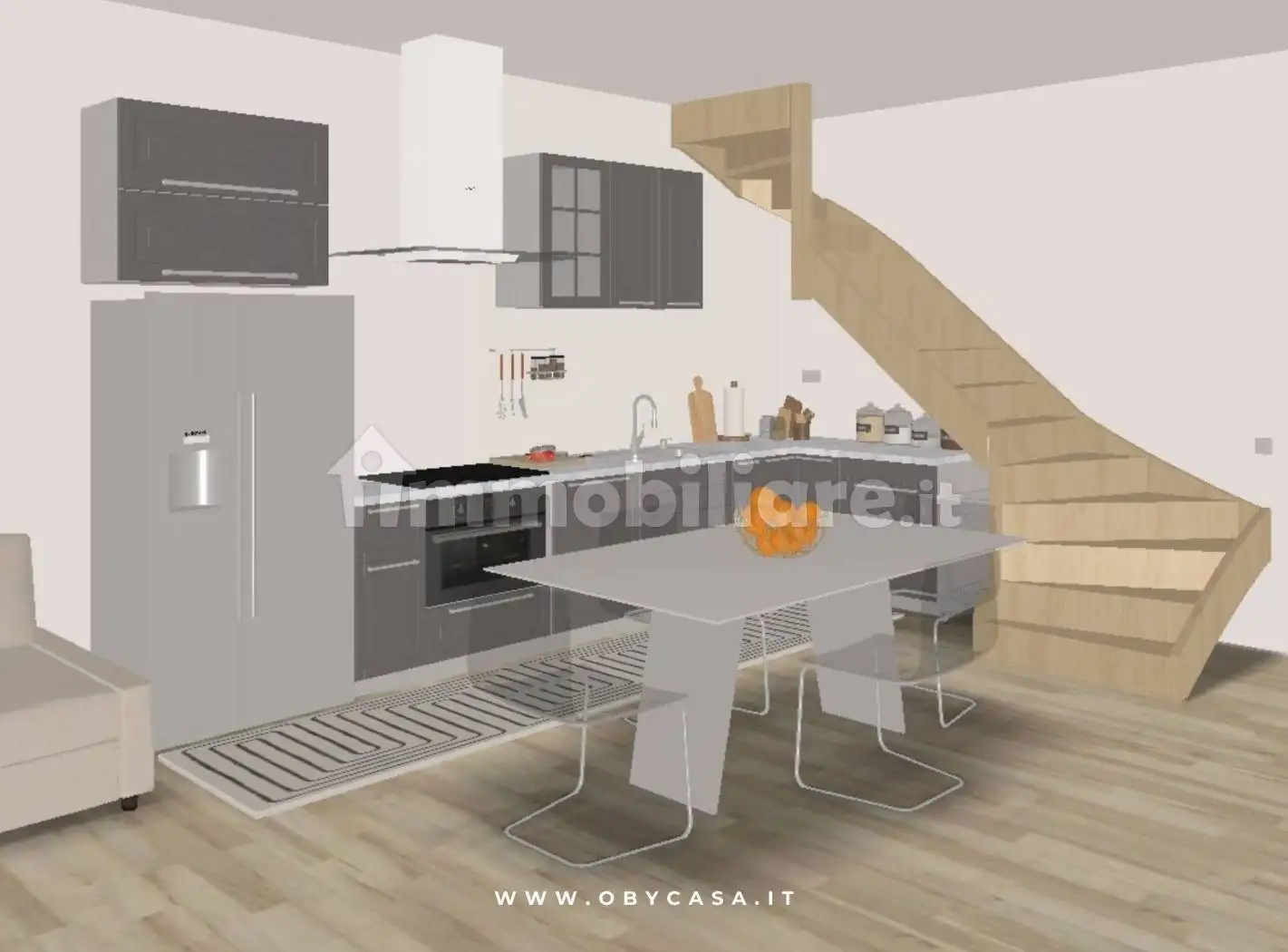 Villa a schiera 3 locali, nuova, Centro, Canale Monterano - foto 2