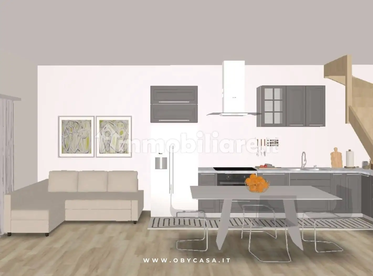 Villa a schiera 3 locali, nuova, Centro, Canale Monterano - foto 4