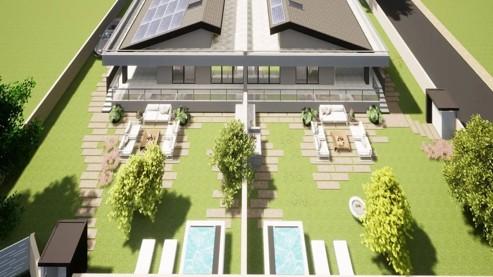 Terratetto plurifamiliare in vendita a Roma