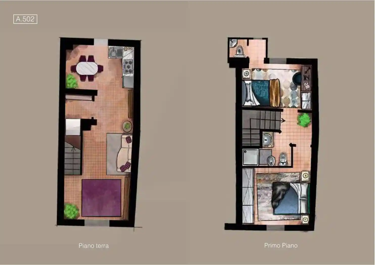 Villa a schiera via Camerata, Martignana - Piazzano, Empoli - foto 2